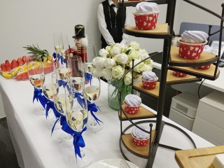 粤海大厦开业茶歇